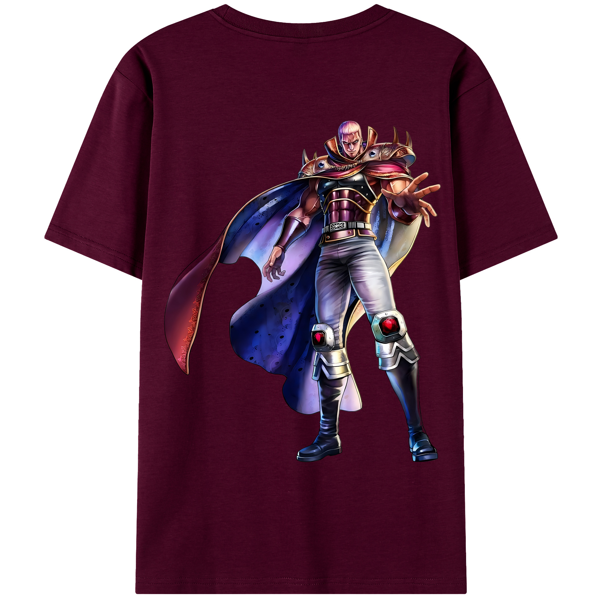 （画像用） 北斗の拳 Fist of the North Star レディース半袖Tシャツ(バックプリント)